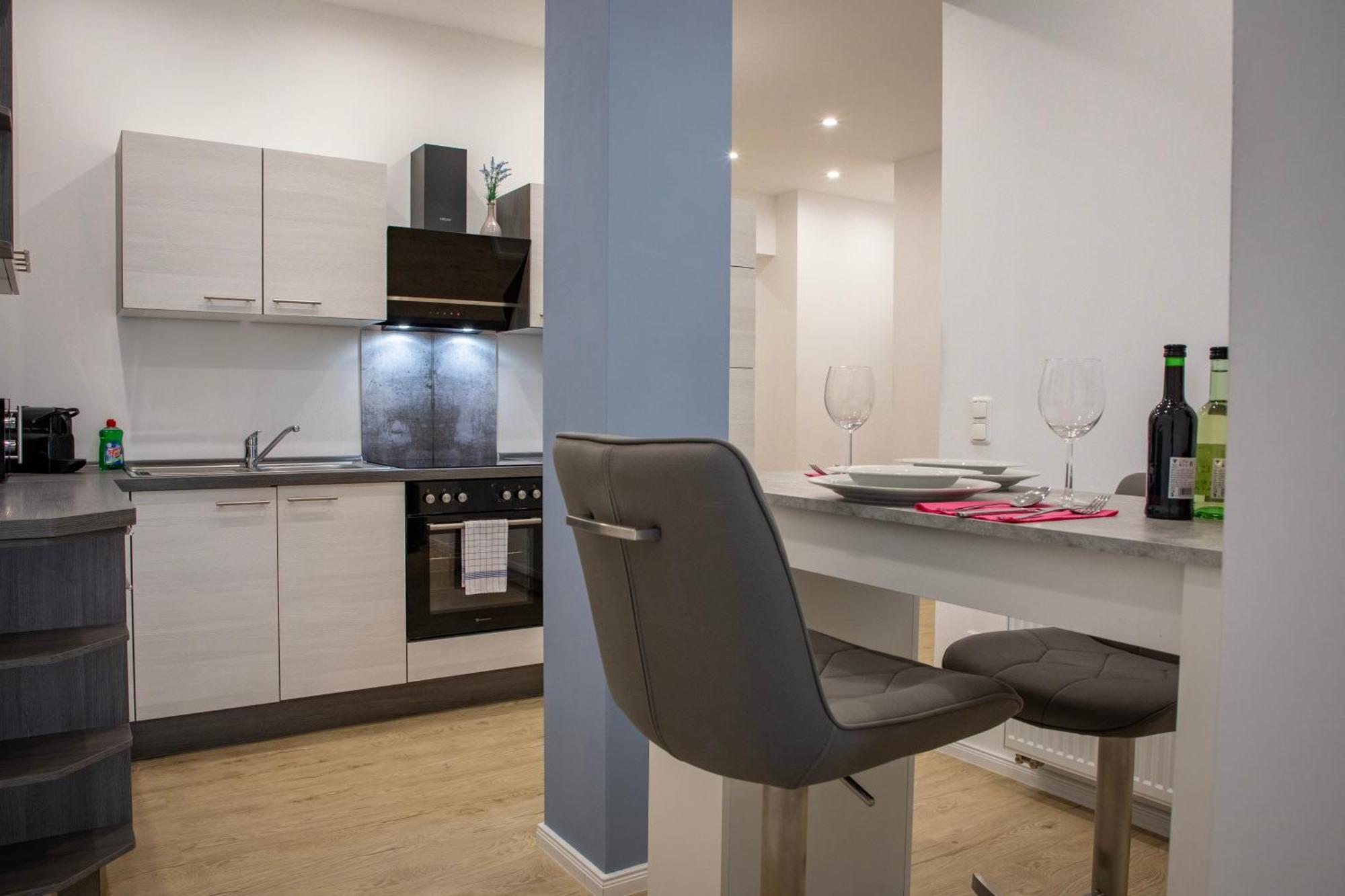 Hannibal - Design Apartment Lilie 2, Vw Naehe, Parkplatz, Kueche, Highspeed-Wlan, Fitness, Solarium Wolfsbourg Extérieur photo