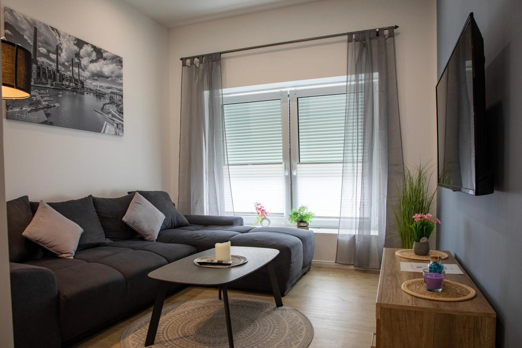 Hannibal - Design Apartment Lilie 2, Vw Naehe, Parkplatz, Kueche, Highspeed-Wlan, Fitness, Solarium Wolfsbourg Extérieur photo